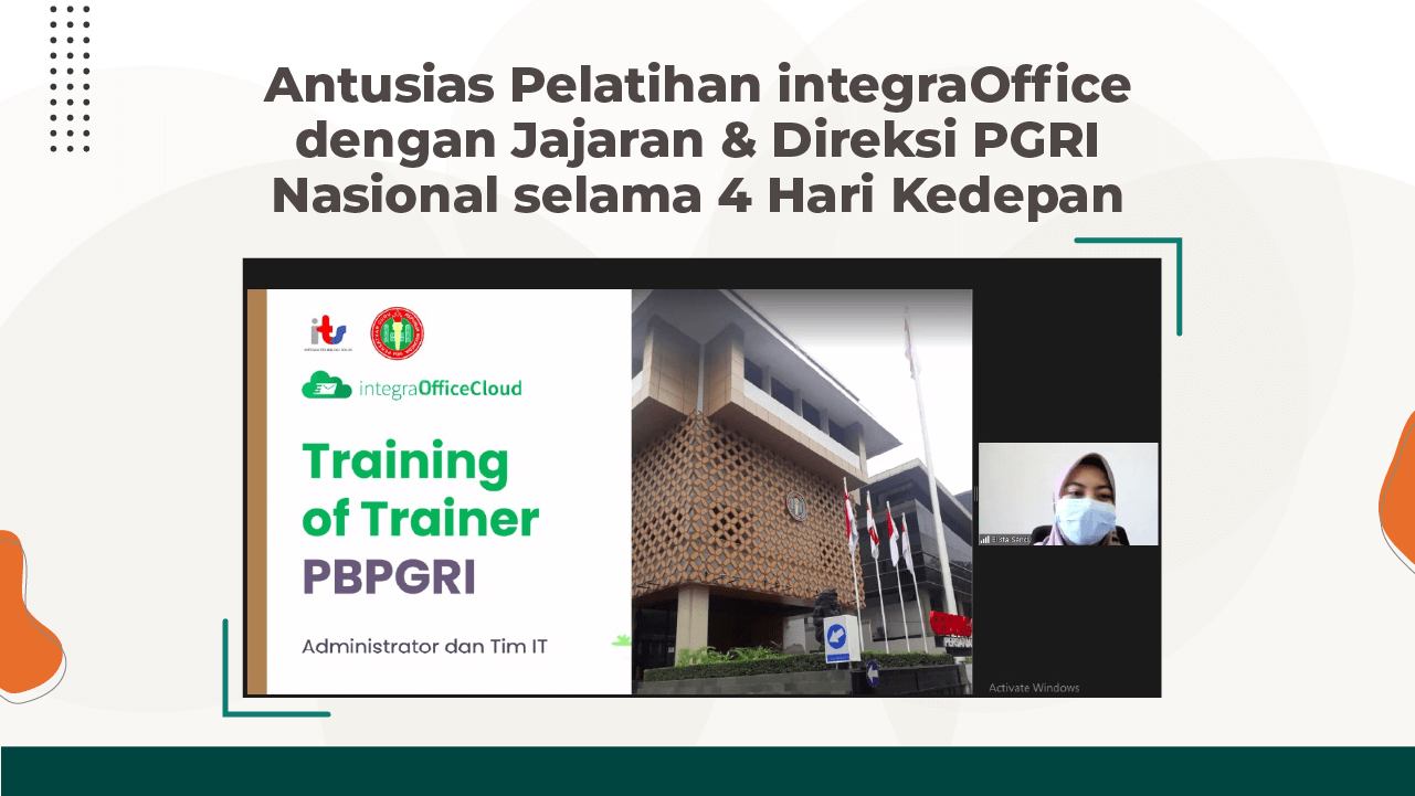 Antusias Pelatihan IntegraOffice dengan Jajaran & Dirkesi PGRI Nasional selama 4 Hari Kedepan-35