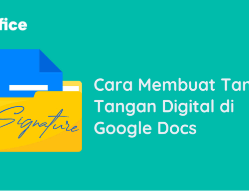 Cara Membuat Tanda Tangan Digital di Google Docs