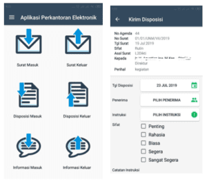 Aplikasi e-Office Persuratan Mobile