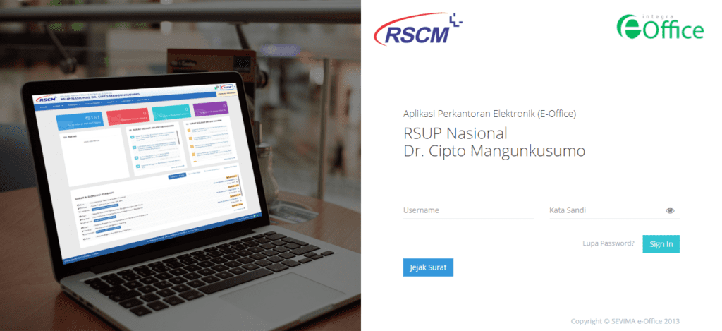 Login e-Office RSCM