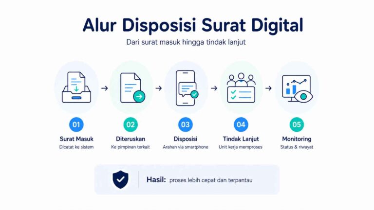 Alur Disposisi Surat Digital