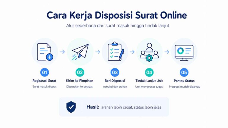 Cara Kerja Disposisi Surat Online