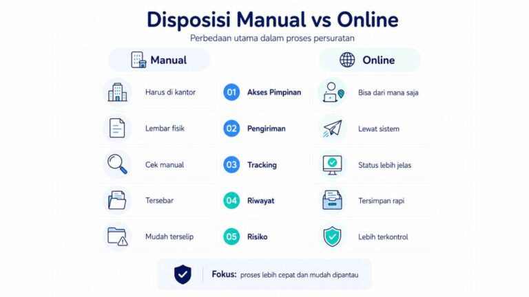 Disposisi Manual vs Online