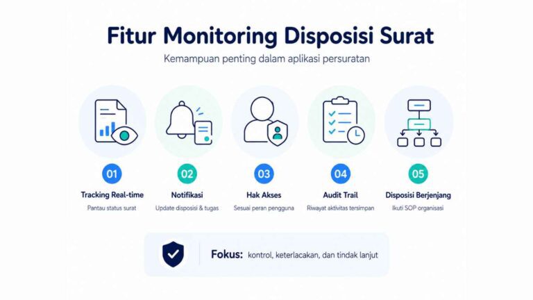 Fitur Monitoring Disposisi Surat