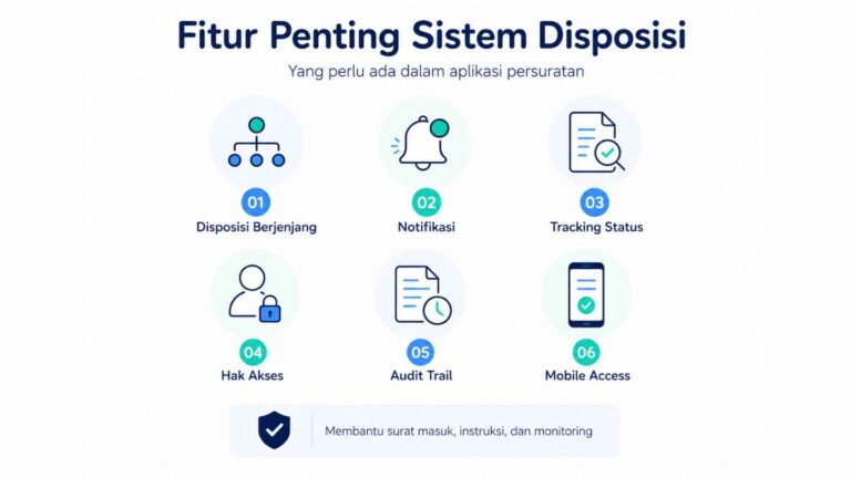 Fitur Penting Sistem Disposisi
