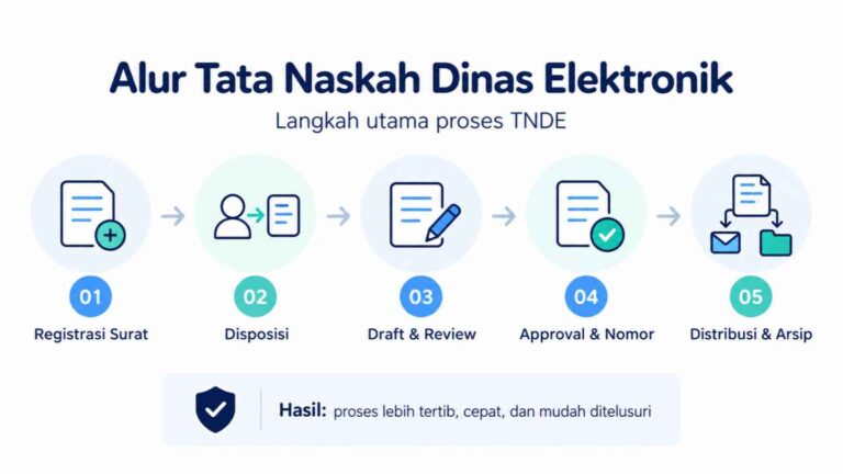 Alur Tata Naskah Dinas Elektronik