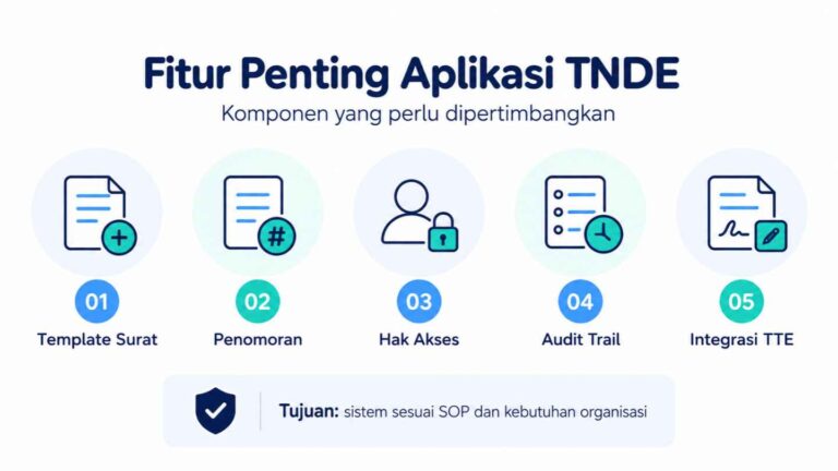 Fitur Penting Aplikasi TNDE