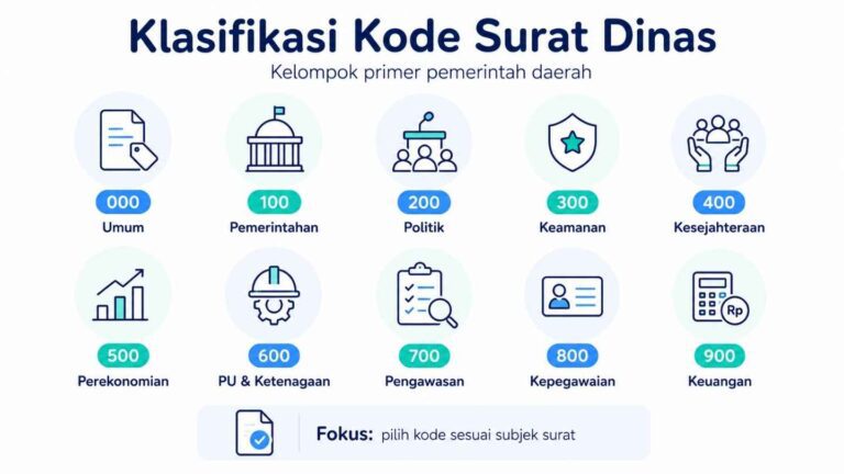 Klasifikasi Kode Surat Dinas