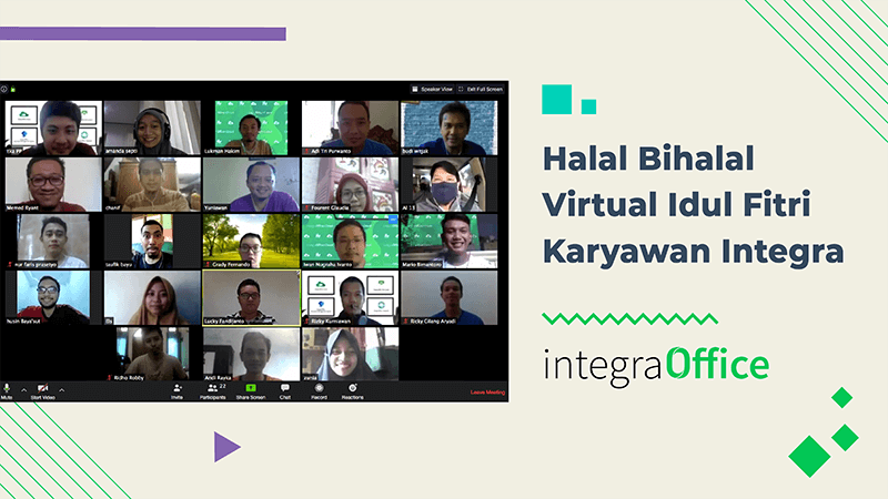 Halal Bihalal Virtual Idul Fitri Karyawan Integra Teknologi Solusi