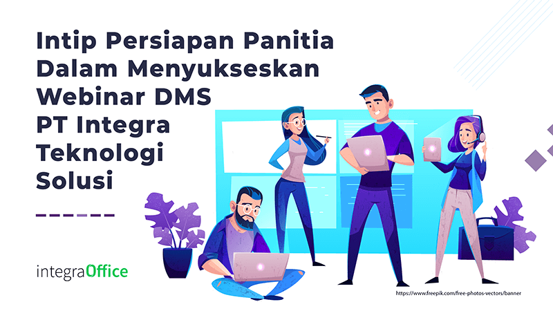 Intip persiapan panitia dalam menyukseskan webinar DMS