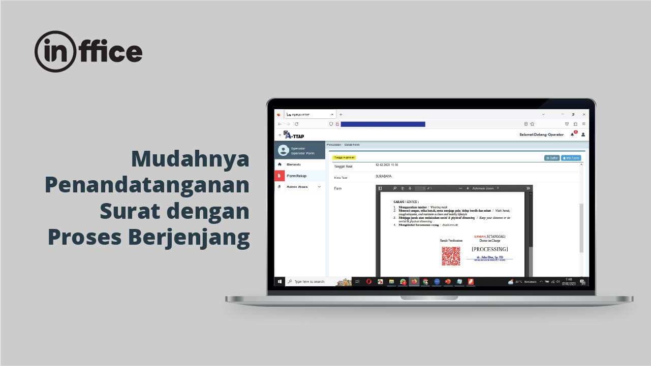 Mudahnya Penandatanganan Surat dengan Proses Berjenjang