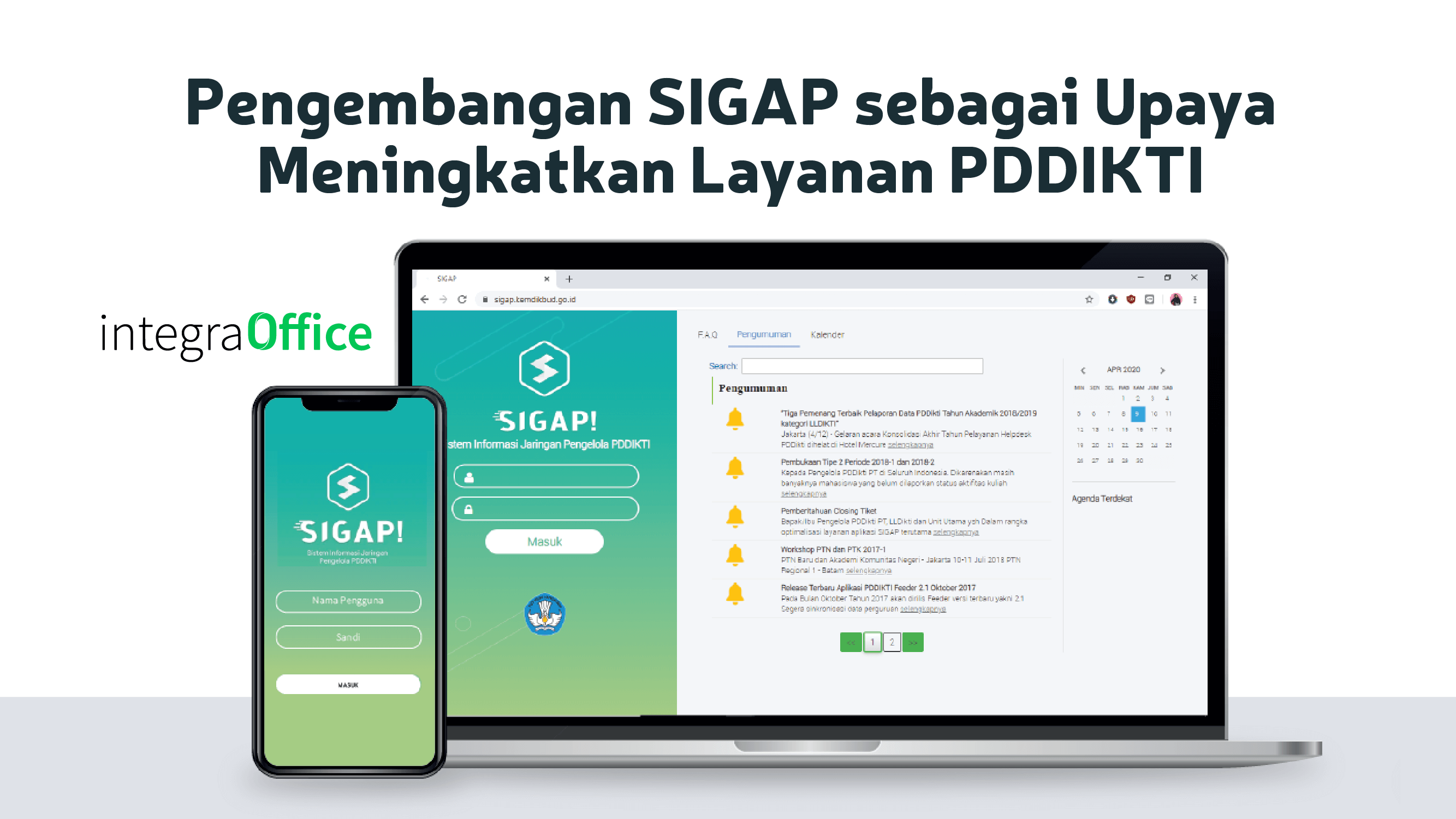 Pengembangan SIGAP sebagai Upaya Meningkatkan Layanan PDDIKTI