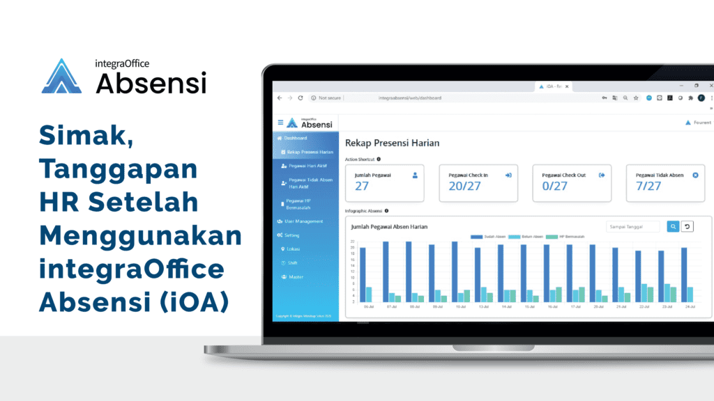 Simak Tanggapan HR Setelah Menggunakan integraOffice Absensi