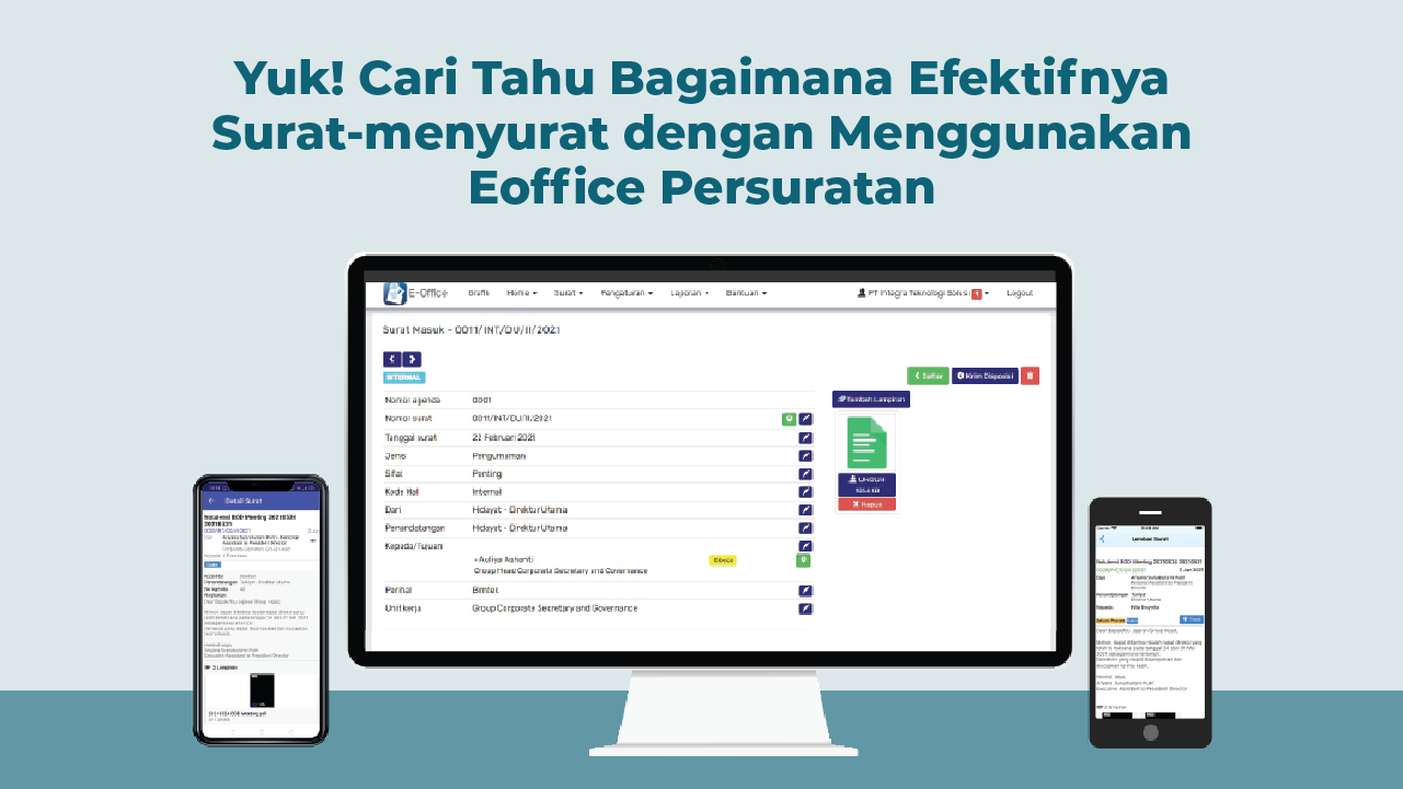 Yuk, Cari Tahu Bagaimana Efektifnya Surat-menyurat dengan Menggunakan Eoffice Persuratan