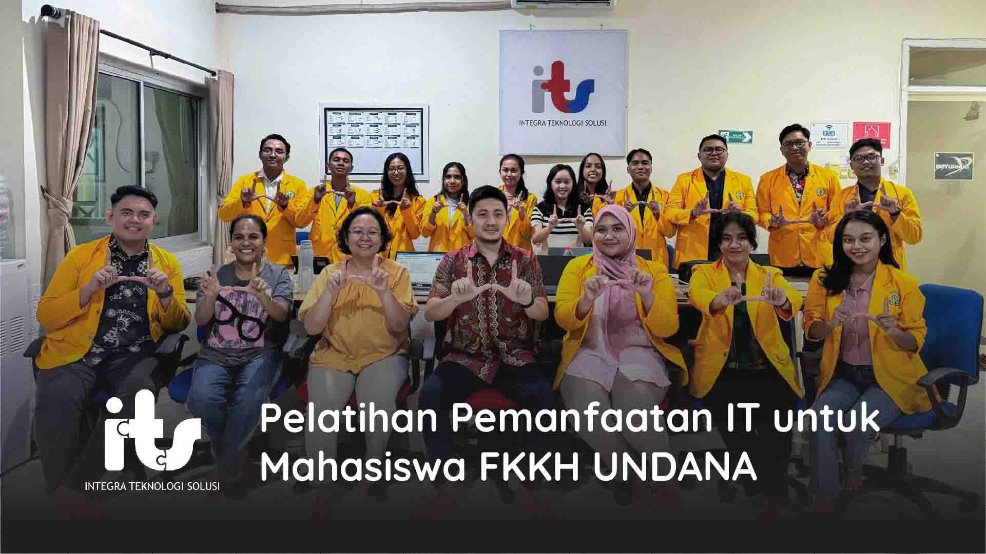 Pelatihan Pemanfaatan IT untuk Mahasiswa FKKH UNDANA