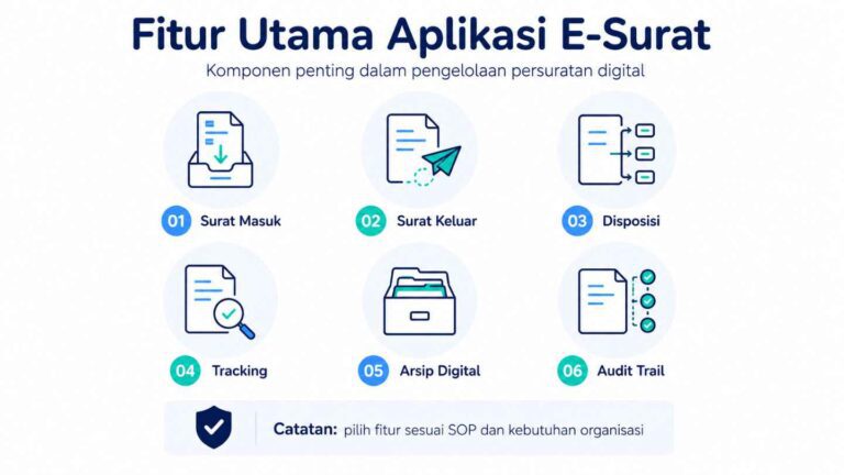 Fitur Utama Aplikasi E-Surat