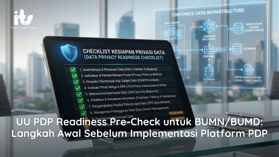 UU PDP Readiness Pre-Check untuk BUMN/BUMD: Langkah Awal Sebelum Implementasi Platform PDP