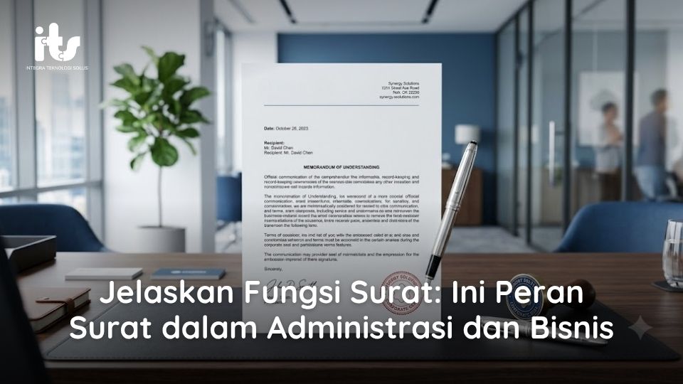 Jelaskan Fungsi Surat_ Ini Peran Surat dalam Administrasi dan Bisnis