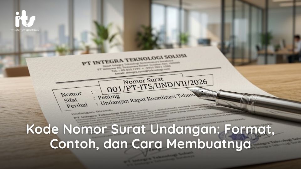 Kode Nomor Surat Undangan_ Format, Contoh, dan Cara Membuatnya