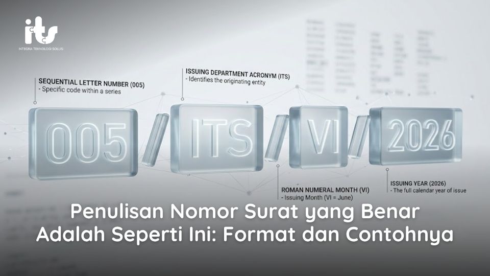 Penulisan Nomor Surat yang Benar Adalah Seperti Ini_ Format dan Contohnya