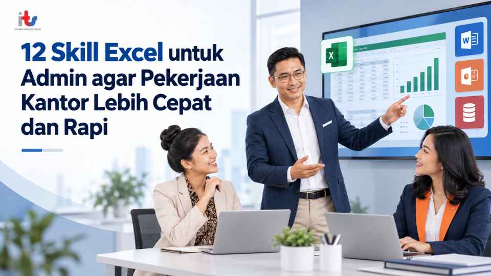 12 Skill Excel untuk Admin agar Pekerjaan Kantor Lebih Cepat