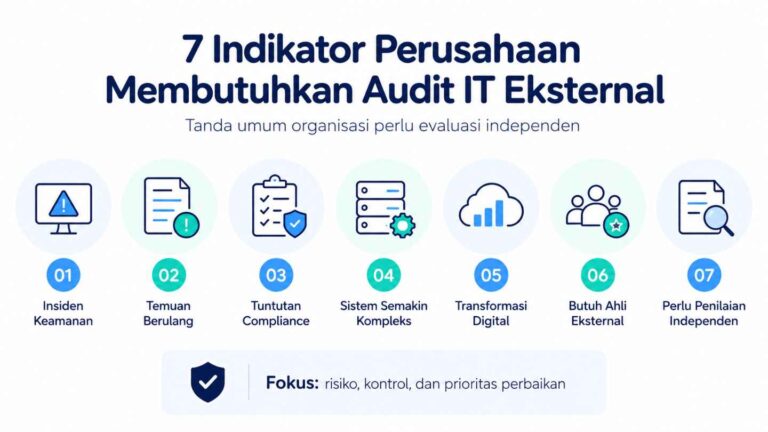 7 Indikator Perusahaan Membutuhkan Audit IT Eksternal