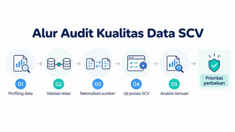 Alur Audit Kualitas Data SCV