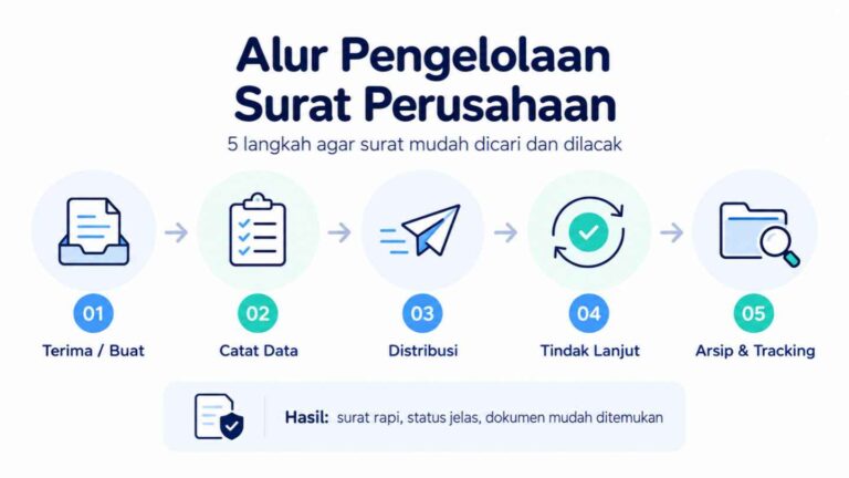 Alur Pengelolaan Surat Perusahaan