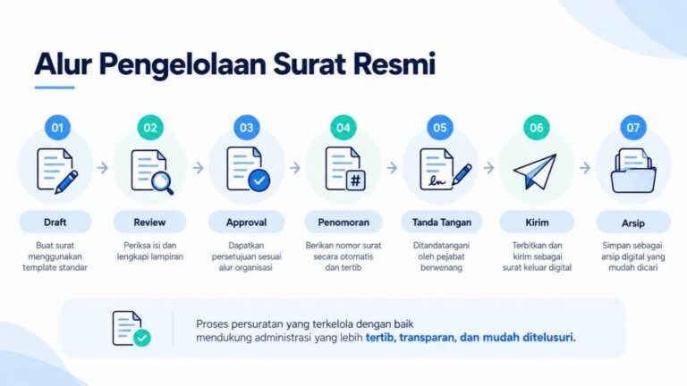 Alur Pengelolaan Surat Resmi