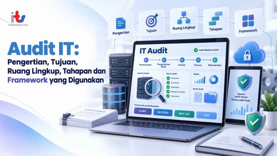 Audit IT Pengertian, Tujuan, Ruang Lingkup, Tahapan dan Framework yang Digunakan