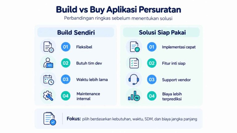 Build vs Buy Aplikasi Persuratan