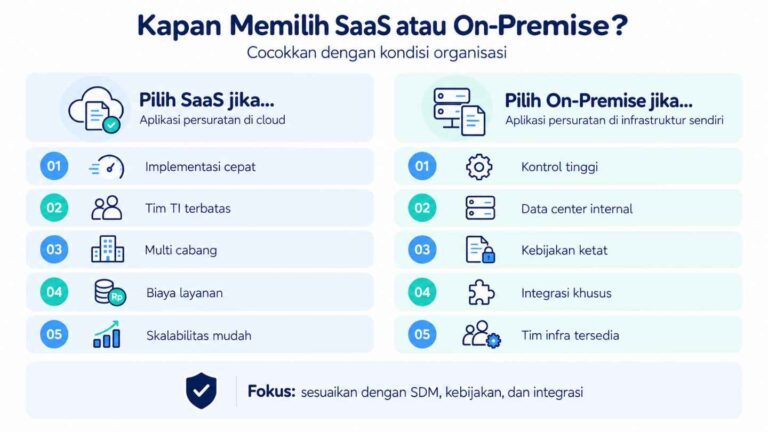 Kapan Memilih SaaS atau On-Premise
