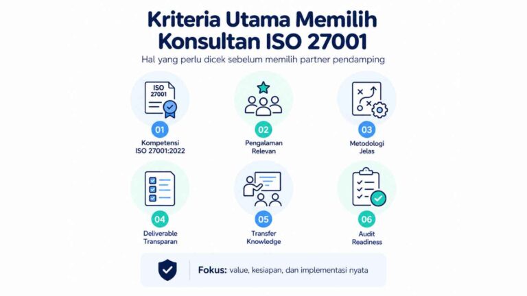 Kriteria Memilih Konsultan ISO 27001