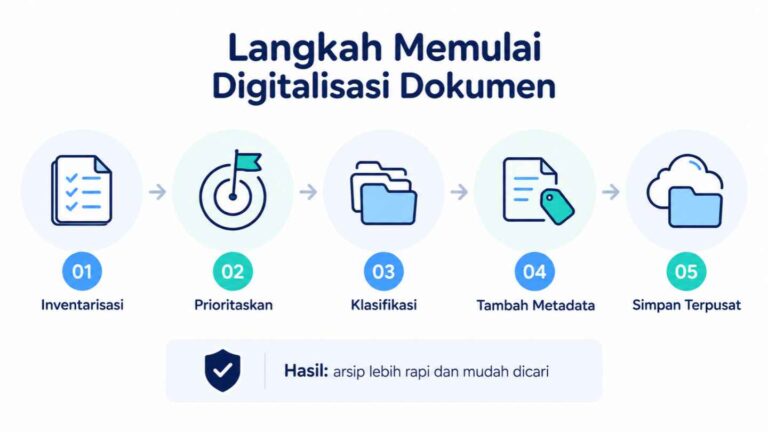 Langkah Memulai Digitalisasi Dokumen