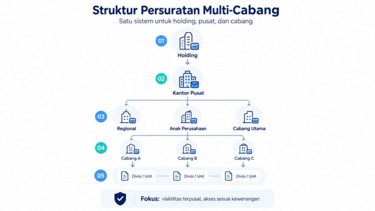 Struktur Persuratan Multi-Cabang