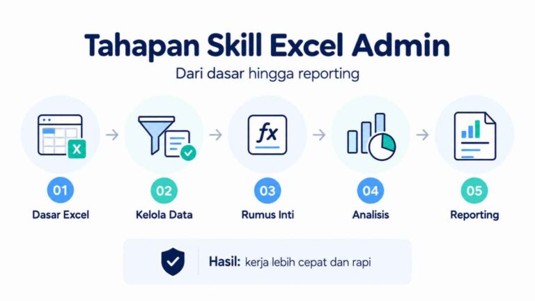Tahapan Skill Excel Admin