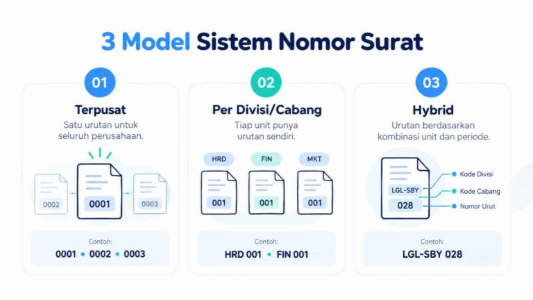 3 Model Sistem Nomor Surat