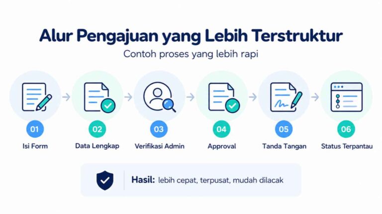 Alur Pengajuan yang Lebih Terstruktur