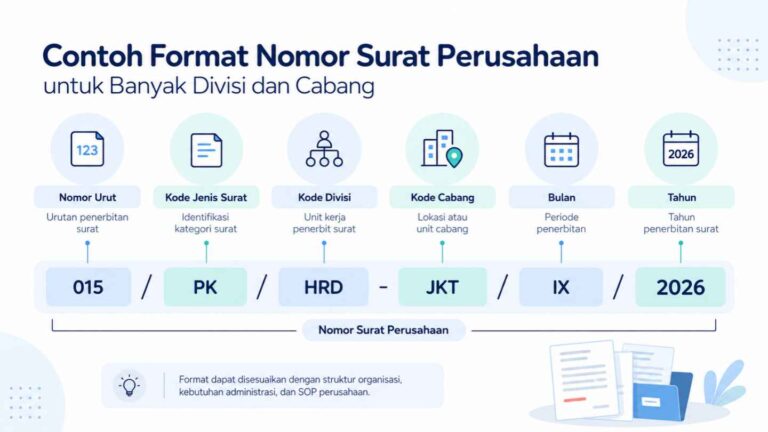 Contoh Format Nomor Surat Perusahaan