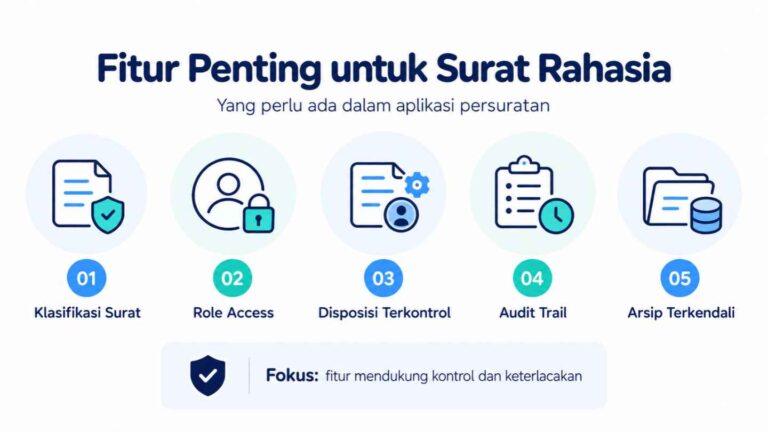 Fitur Penting untuk Surat Rahasia