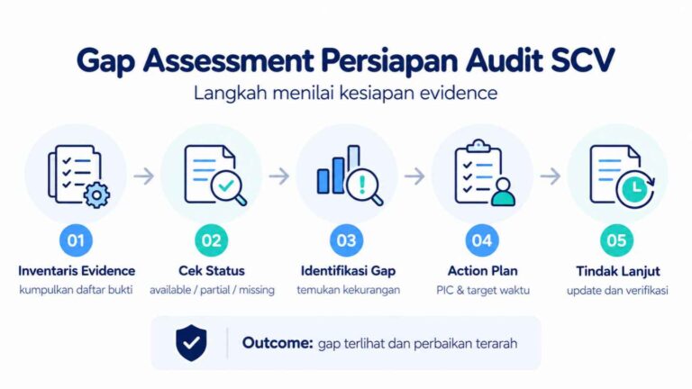 Gap Assessment Persiapan Audit SCV