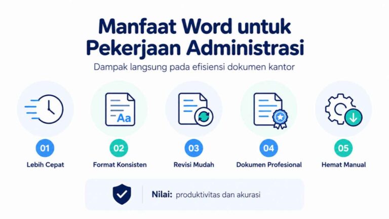 Manfaat Word untuk Pekerjaan Administrasi