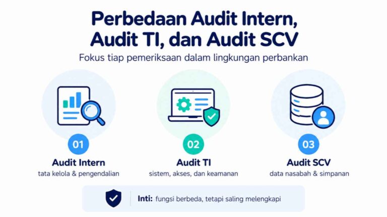Perbedaan Audit Intern, Audit TI, dan Audit SCV