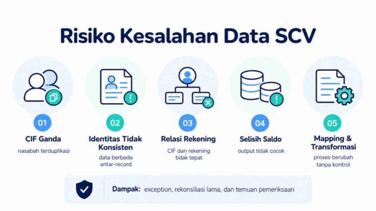 Risiko Kesalahan Data SCV