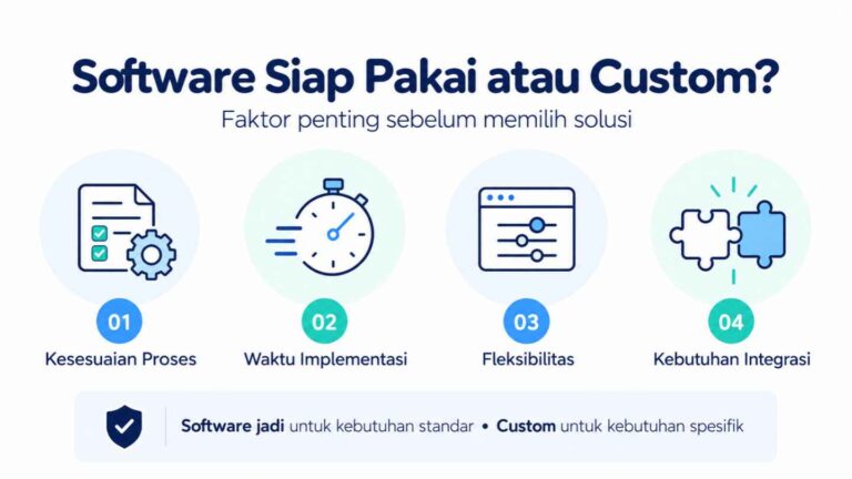 Software Siap Pakai atau Custom_