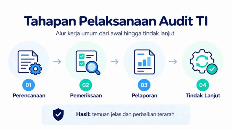 Tahapan Pelaksanaan Audit TI