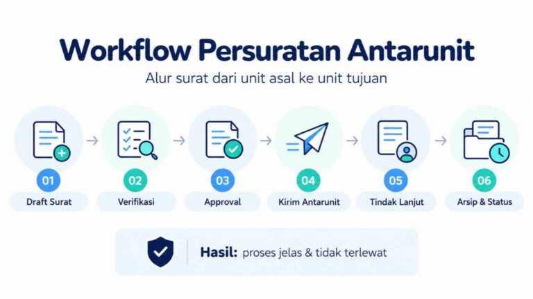 Workflow Persuratan Antarunit